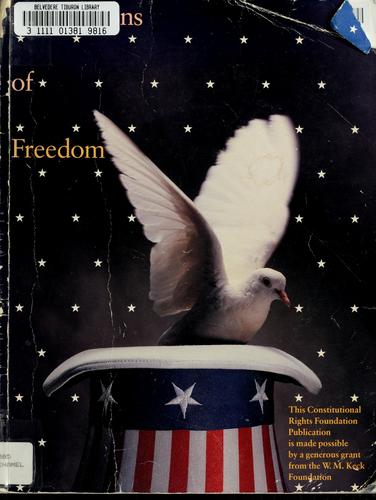 Cover for Foundations of freedom