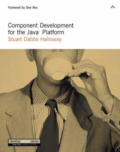 Cover for Component Development for the Java Platform