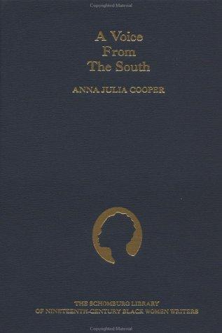 Cover for A voice from the South