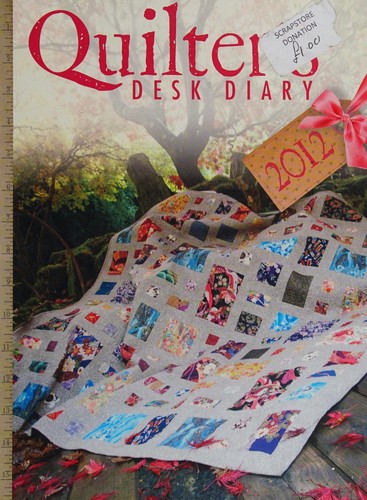 Cover for Quilter's Desk Diary 2012