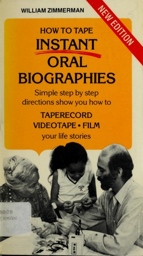 Cover for Instant oral biographies