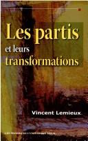 Cover for Partis et leurs transformations(Les)