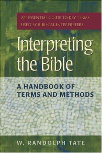 Cover for Interpreting the Bible