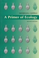 Cover for A primer of ecology