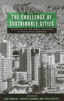 Cover for The challenge of sustainable cities