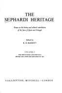 Cover for The Sephardi heritage: essays on the historical and cultural contribution of the Jews of Spain and Portugal