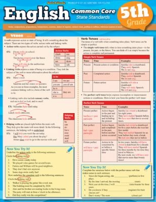 Cover for English Common Core 5th Grade