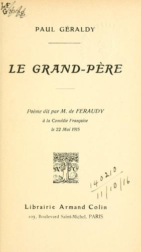 Cover for Le grand-père