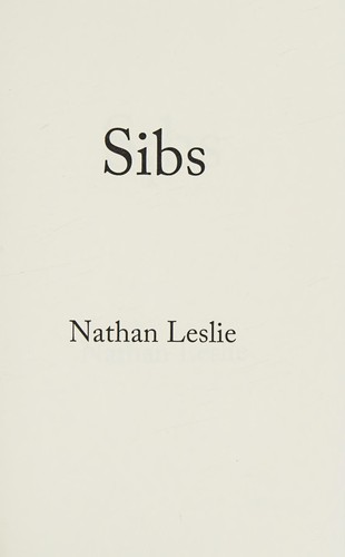Cover for Sibs
