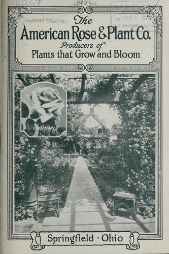 Cover for The American Rose & Plant Co