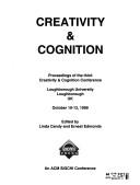 Cover for Creativity and Cognition 1999