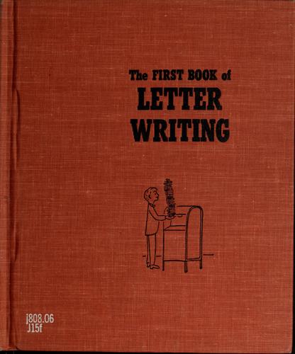 Cover for The first book of letter writing