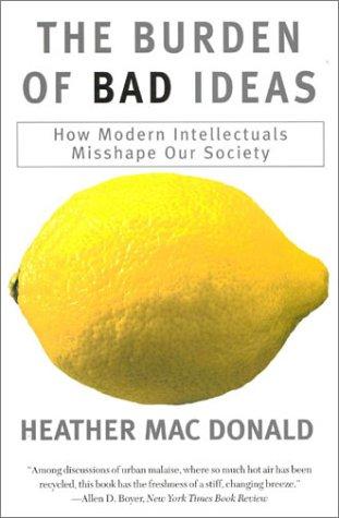 Cover for The Burden of Bad Ideas
