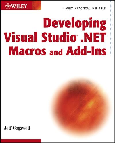 Cover for Developing Visual Studio .NET Macros and Add-Ins