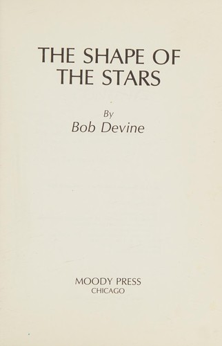 Cover for The shape of the stars