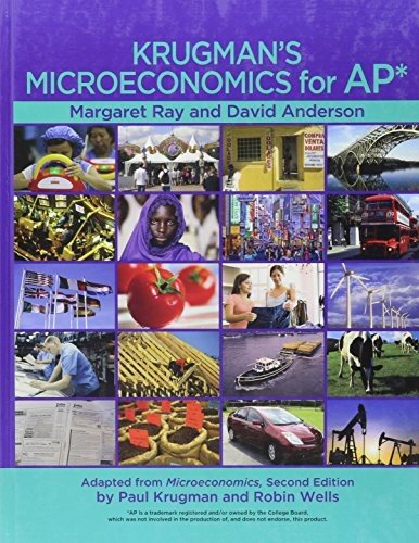 Cover for Krugman's microeconomics for AP