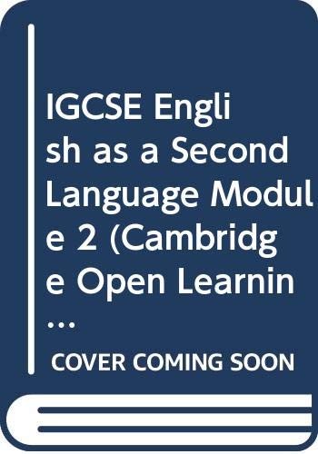 Cover for IGCSE English as a Second Language, Module 2