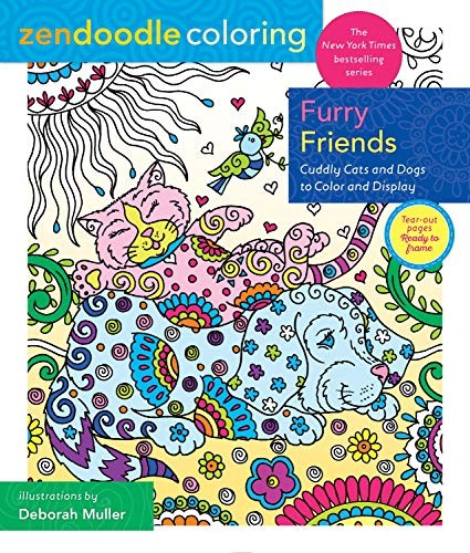 Cover for Zendoodle Coloring : Furry Friends