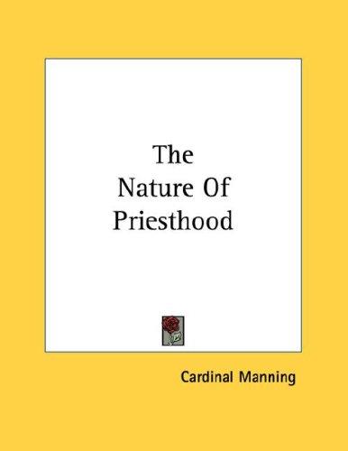 Cover for The Nature Of Priesthood