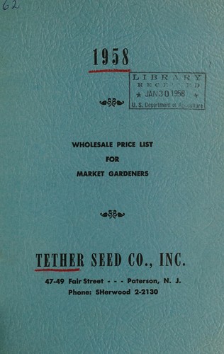 Cover for 1958
