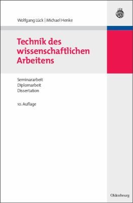 Cover for Technik des Wissenschaftlichen Arbeitens