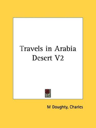Cover for Travels in Arabia Desert V2