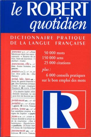 Cover for Le Robert quotidien