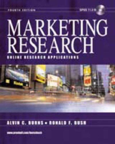 Cover for Marketing Research