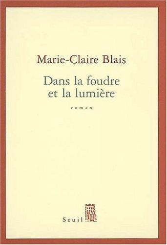 Cover for Dans la foudre et la lumière