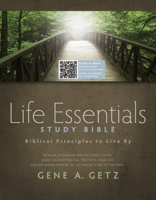 Cover for Life Essentials Study Bible Brown Duotone Biblical Principles To Live By