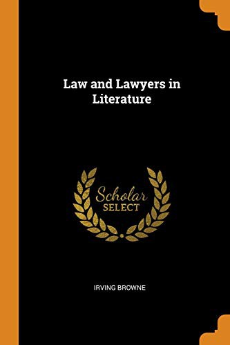 Cover for Law and Lawyers in Literature