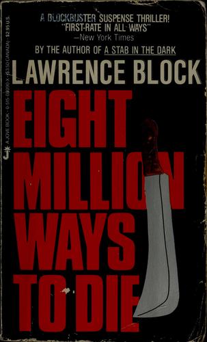 Cover for Eight million ways to die