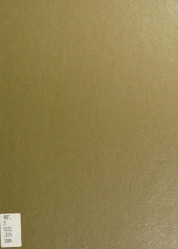 Cover for History of anthropology bibliography