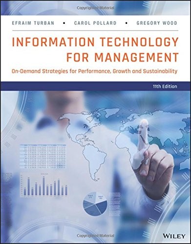 Cover for Information Technology for Management