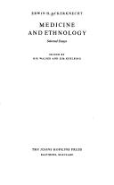 Cover for Medicine and ethnology