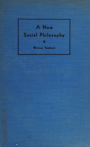 Cover for A new social philosophy