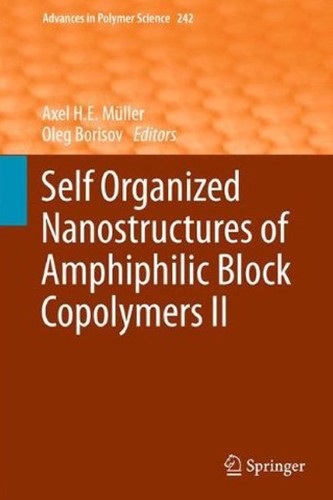 Cover for Self organized nanostructures of amphiphilic block copolymers