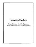 Cover for Securities Markets
