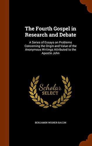 Cover for The Fourth Gospel in Research and Debate