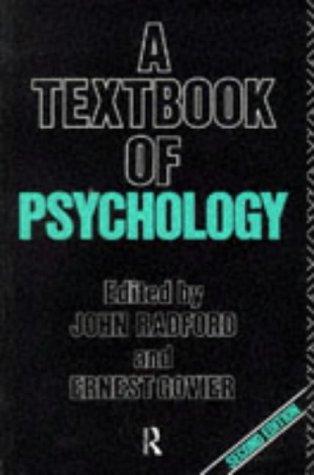 Cover for A Textbook of Psychology