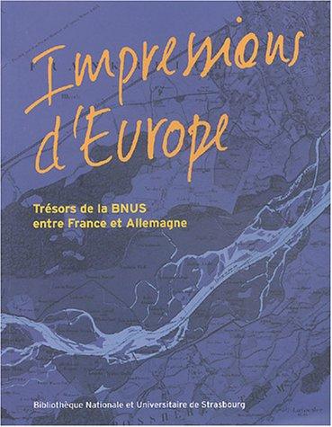 Cover for Impressions d'Europe