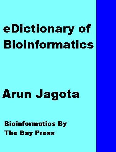 Cover for eDictionary of Bioinformatics