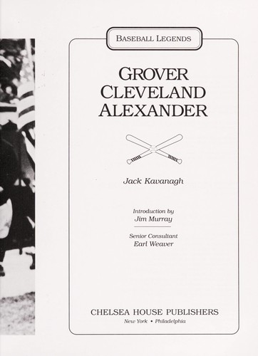 Cover for Grover Cleveland Alexander