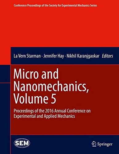 Cover for Micro and Nanomechanics, Volume 5