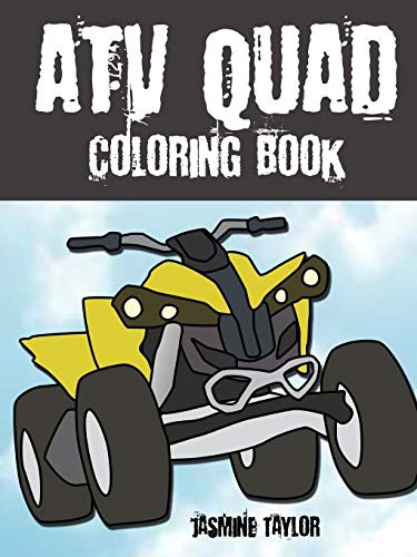 Cover for ATV Quad Coloring Book