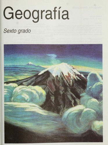 Cover for Geografia, Sexto Grado