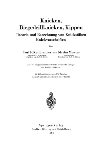 Cover for Knicken, Biegedrillknicken, Kippen