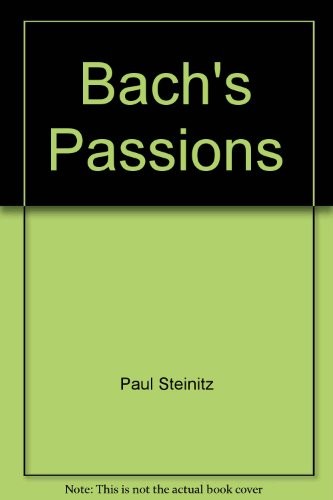 Cover for Bach's Passions