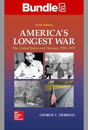 Cover for GEN COMBO LOOSELEAF AMERICA'S LONGEST WAR; CONNECT Access Card