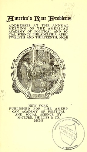 Cover for America's race problems